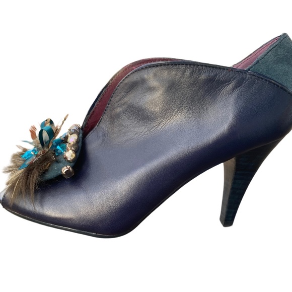 Vintage Poetic License Rainmaker high heel open toe size 6M - Picture 4 of 7